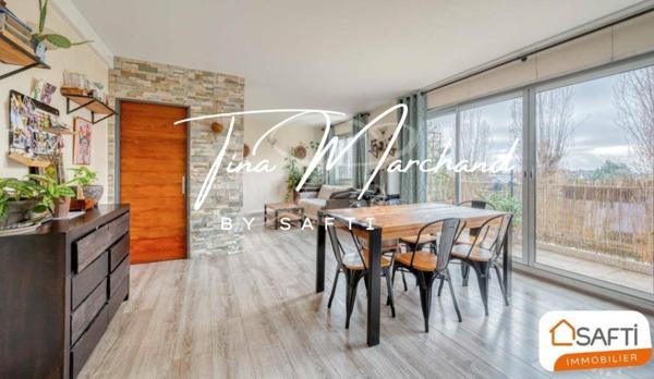 4 pièces 75 m2 au calme à 5 mn à pied de la GARE et de la FORET