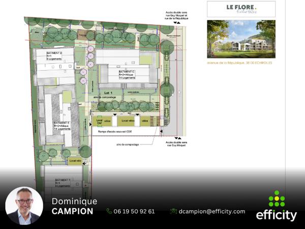 Appartement 2 pièces - 48 m²