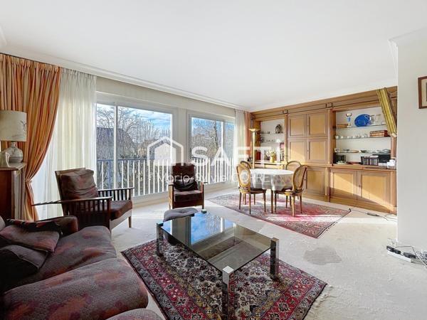 CENTRE du Vésinet, Résidence de standing,  3 chambres, 2 parkings sécurisés