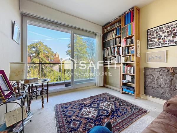 CENTRE du Vésinet, Résidence de standing,  3 chambres, 2 parkings sécurisés