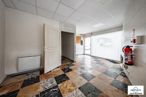Local/bureau et appartement à vendre DIJON (21) secteur Transvaal avec belle visibilité