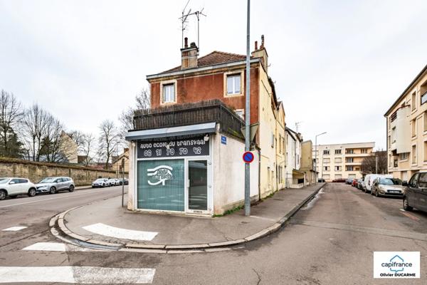 Local/bureau et appartement à vendre DIJON (21) secteur Transvaal avec belle visibilité