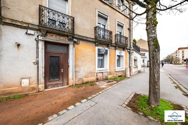 Local/bureau et appartement à vendre DIJON (21) secteur Transvaal avec belle visibilité
