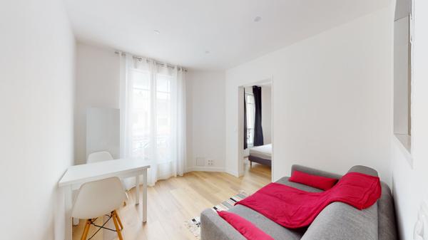 Appartement 2 pièces de 26.75 m2 vendu loué en meublé, avenue d'Argenteuil - DPE D