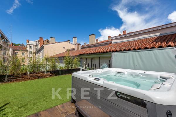 Duplex toit-terrasse d’architecte au cœur de la Presqu’île