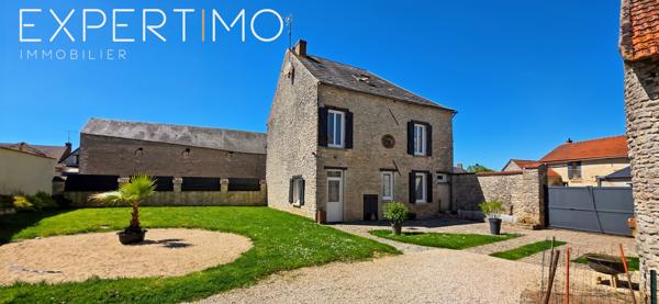 Angerville (91670) Maison de caractère en pierres – volumes généreux et prestations soignées