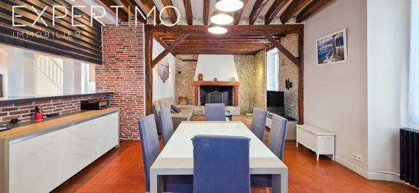 Angerville (91670) Maison de caractère en pierres – volumes généreux et prestations soignées