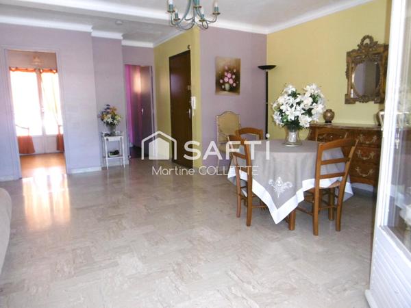 CENTRE VILLE APPARTEMENT T3 GARAGE + CAVE