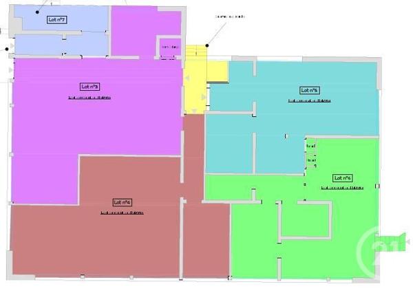 Appartement à vendre  3 pièces - 75,70 m2 ROUEN - 76