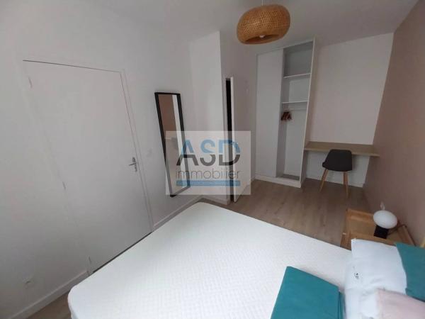 Location immobilière : Chambre à Roubaix  1 pièce 12 m² 535 € / Mois (Charges comprises)- ASD Immobilier.
