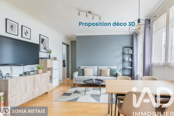Appartement à vendre 4 pièces 66 m² Morsang-sur-Orge