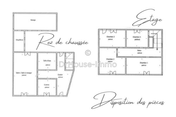 Maison à vendre 4 pièces de 137 m²