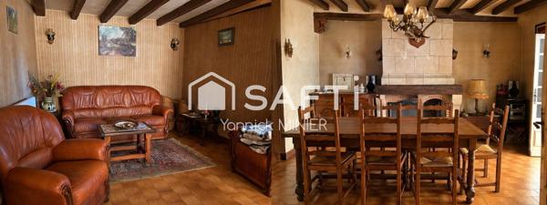 Maison ancienne au calme avec joli terrain clos