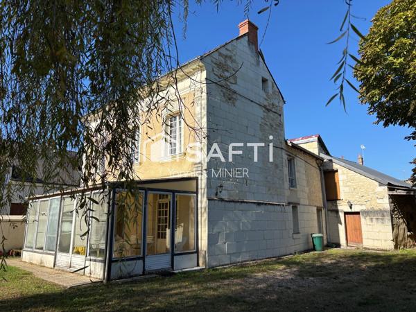 Maison ancienne au calme avec joli terrain clos