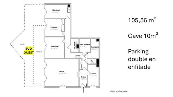 Appartement à vendre 4 pièces 106 m² Rueil-Malmaison