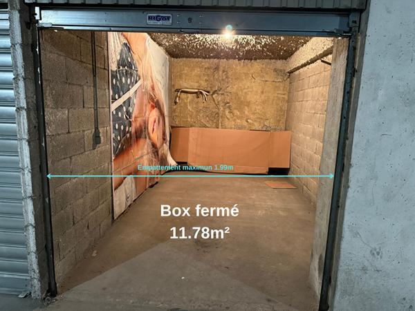 Location parking / box Marseille 06 - 12 m² - 170 €/mois