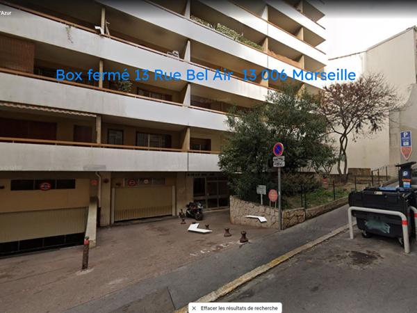 Location parking / box Marseille 06 - 12 m² - 170 €/mois