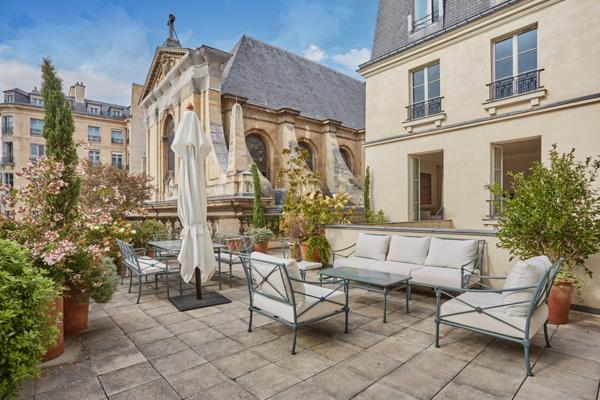 Location vide- Paris 75002 - Appartement 5  pièces, 154 m2 - terrasse de 80m2- Bourse