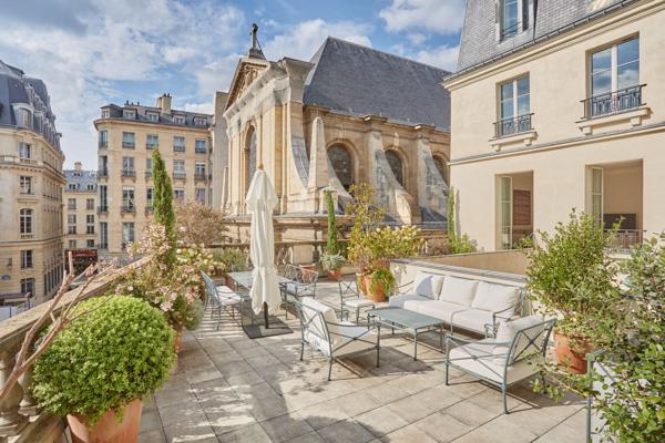 Location vide- Paris 75002 - Appartement 5  pièces, 154 m2 - terrasse de 80m2- Bourse