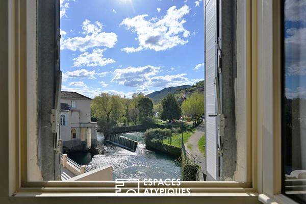 Maison coeur de village 279 m2 avec terrasses, vue et garage