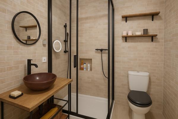 Maison de village avec garage, terrasse couverte – cœur de Gonfaron