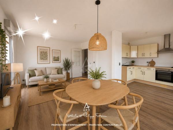 COUP DE COEUR ! T2 de 49 m² au calme avec terrasse d’angle de 23 m² - Vue Pyrénées