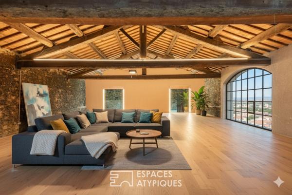Volumes et potentiel pour ce bâtiment à l’esprit loft à Lézignan-Corbières