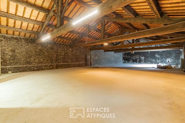 Volumes et potentiel pour ce bâtiment à l’esprit loft à Lézignan-Corbières