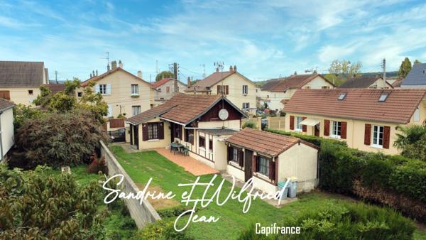 VERNON (27) Quartier Fieschi - Maisonnette à rénover - Terrain 456m² - garage