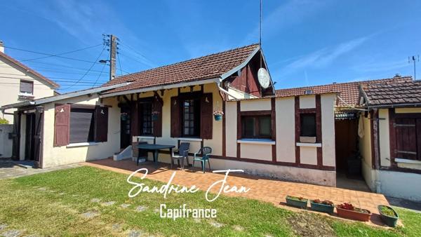 VERNON (27) Quartier Fieschi - Maisonnette à rénover - Terrain 456m² - garage