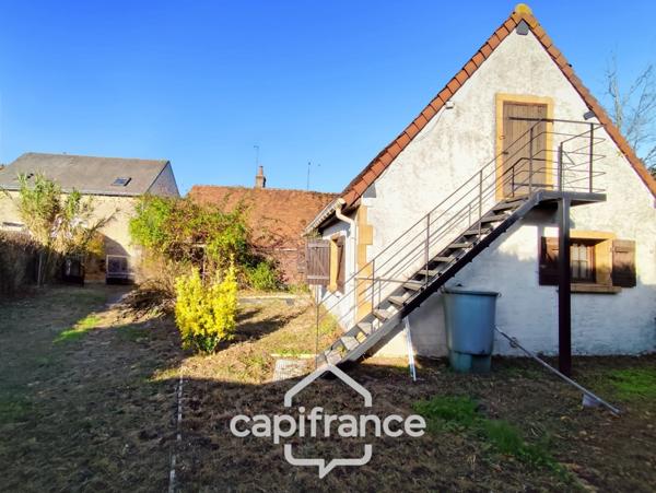 Maison à vendre 3 pièces EPUISAY (41) - terrain 330 m² -