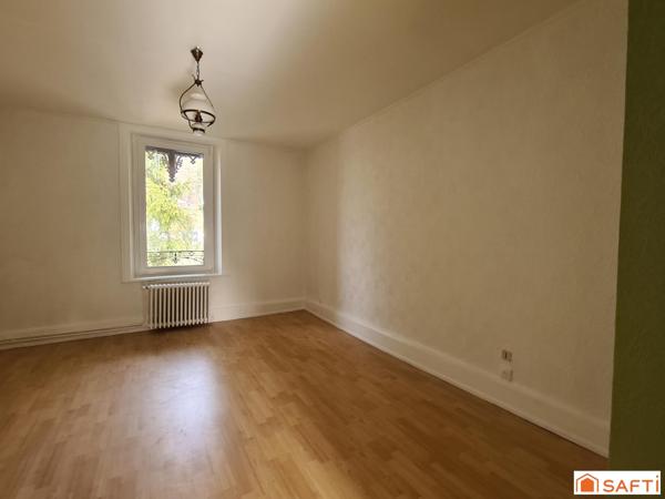 Appartement 4 pièces avec jardin privatif et cave à Epinal