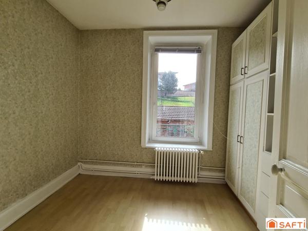 Appartement 4 pièces avec jardin privatif et cave à Epinal