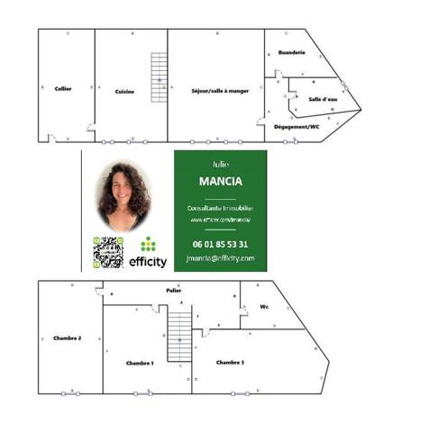 Maison 5 pièces - 115 m² Exclusivité efficity