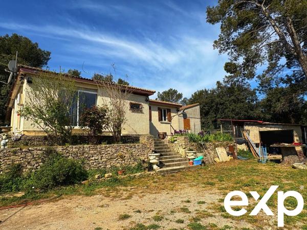 Deux maisons – 166,53 m² – Terrain 3 352 m² – 4 chambres + bureau