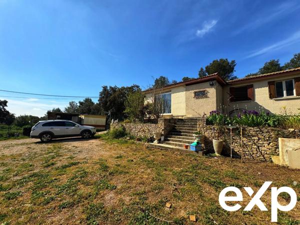 Deux maisons – 166,53 m² – Terrain 3 352 m² – 4 chambres + bureau