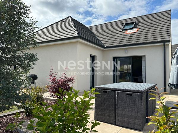 Maison ossature bois récente située dans un environnement calme de Guécélard...