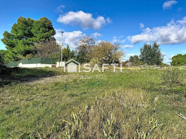 EXCLUSIVITÉ –  2500m2 de Terrain constructible avec fort potentiel à Puisserguier