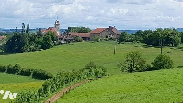 Terrain à bâtir viabilisé libre constructeur vue dégagée sur les champs 10min de Chateaufarine