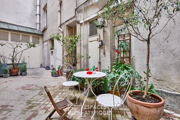 Rez-de-chaussée atypique proche Bastille