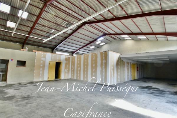 Dpt Haute Garonne (31), à louer SAINT GAUDENS Entrepôts et Bureaux 750m2