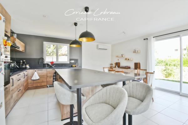 À vendre – Maison de plain-pied de 2024 à Vonnas – 3 chambres – Garage – Terrain de 550 m²