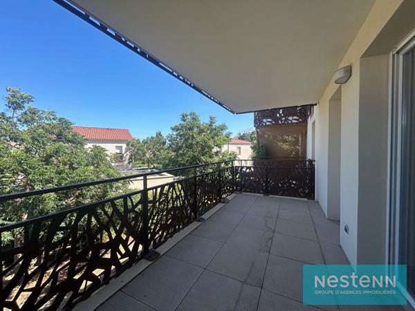 Appartement récent T3 de 58m²  avec terrasse de 13m²