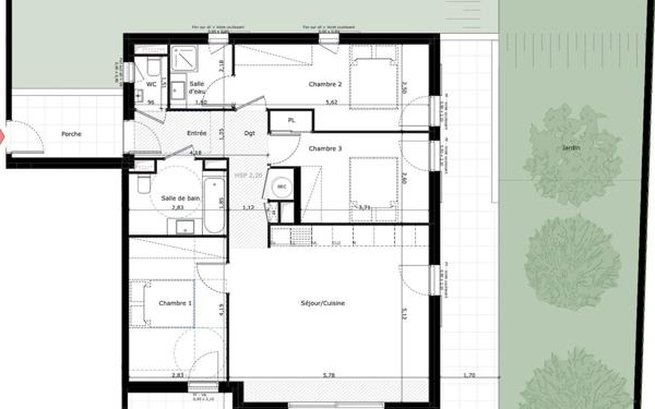 Appartement à vendre    4 pièces •  Les Adrets-de-l'Estérel