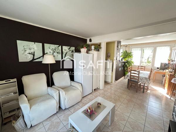 Appartement 3 chambres avec grand balcon