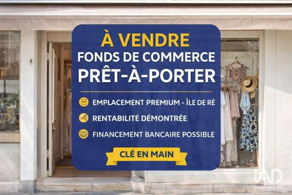 Boutique/Local commercial à vendre 36 m² Le Bois-Plage-en-Ré