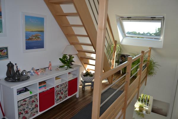 Plougasnou (29630) Plougasnou coeur du bourg, appartement récent, deux chambres et un bureau.