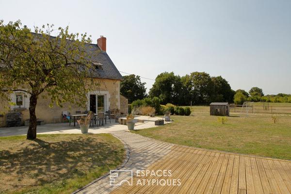 Longère rénovée au coeur de la nature