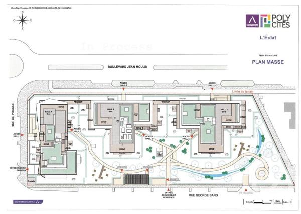 Appartement F2 à vendre  2 pièces - 39,30 m2 ELANCOURT - 78