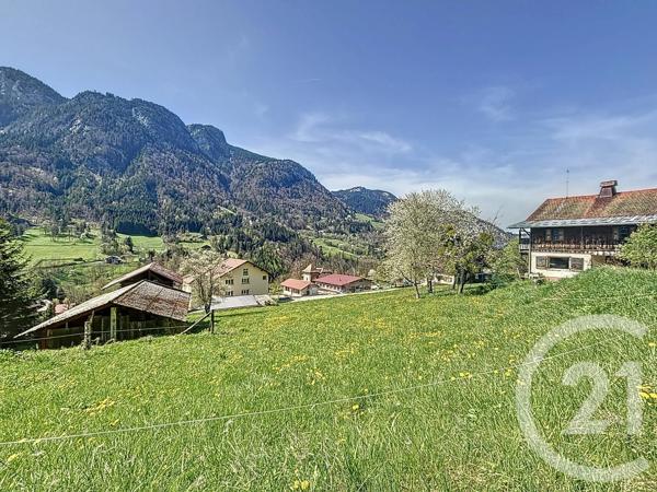 Terrain à vendre  975 m 2   ST GERVAIS LES BAINS  - 74